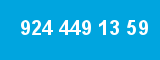 924 449 13 59